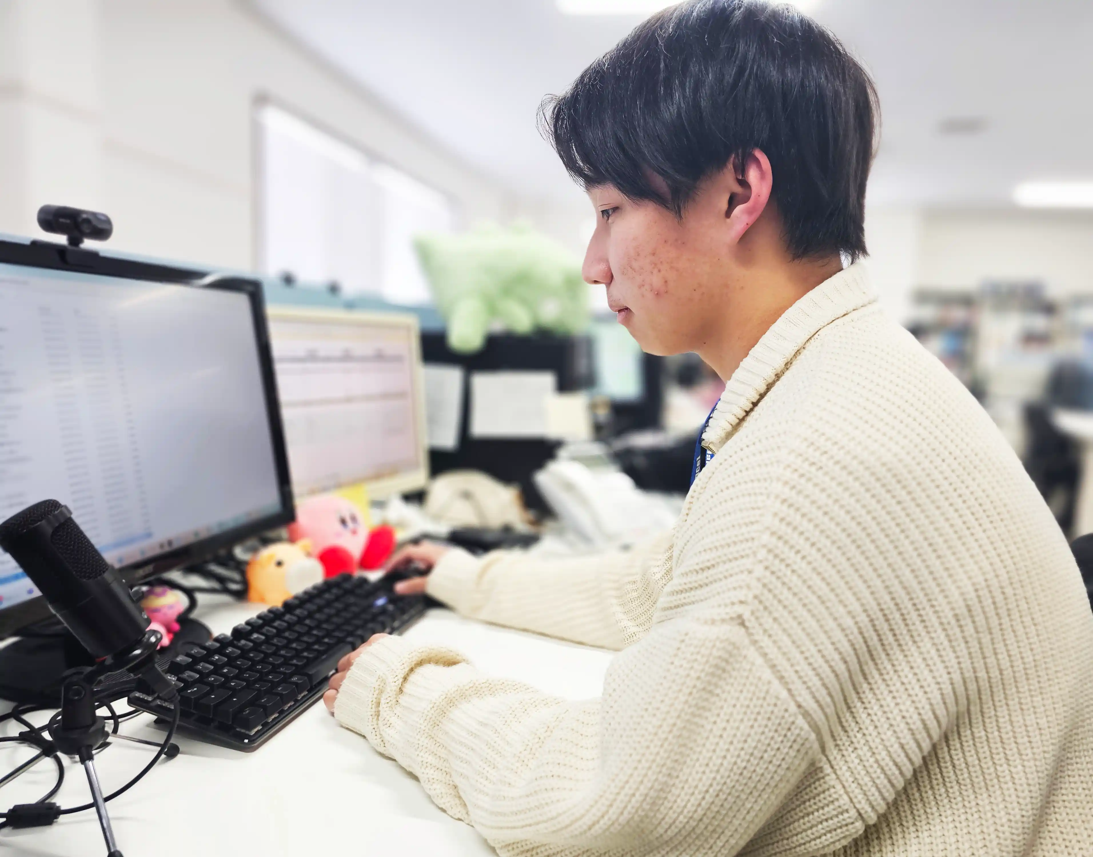 社員の写真