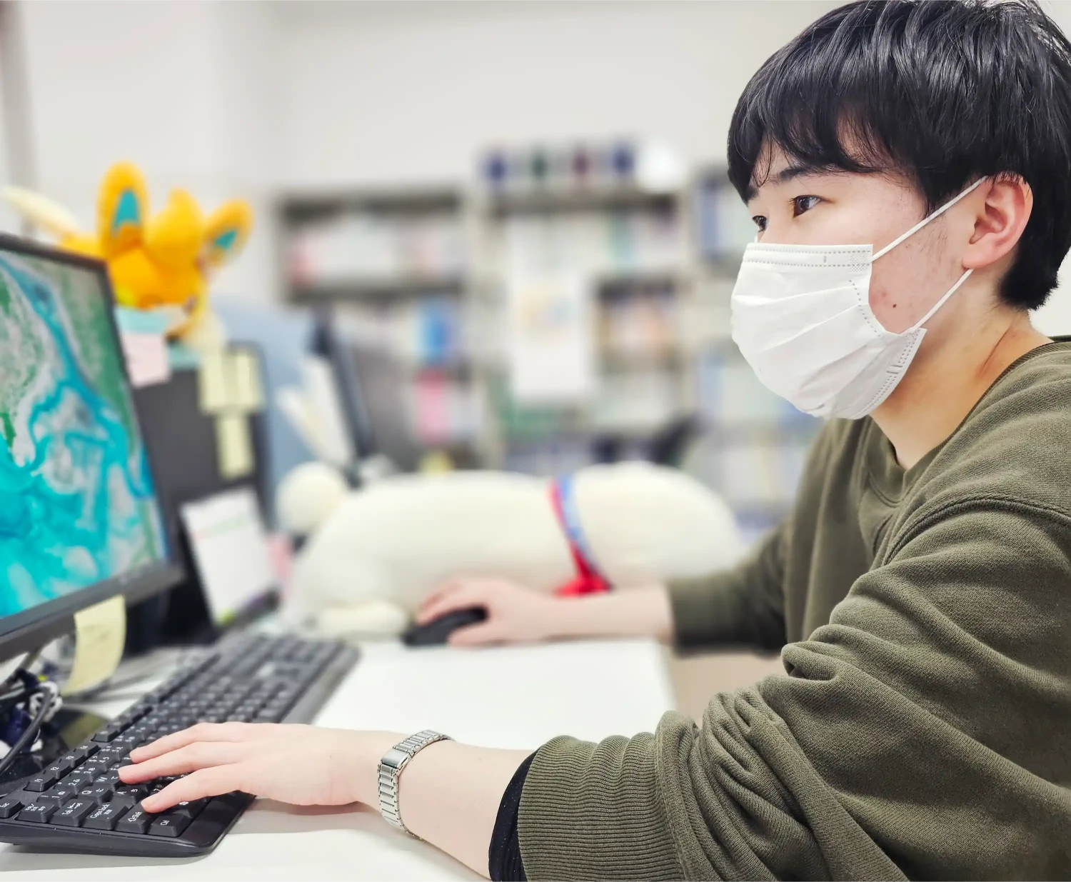 社員の写真