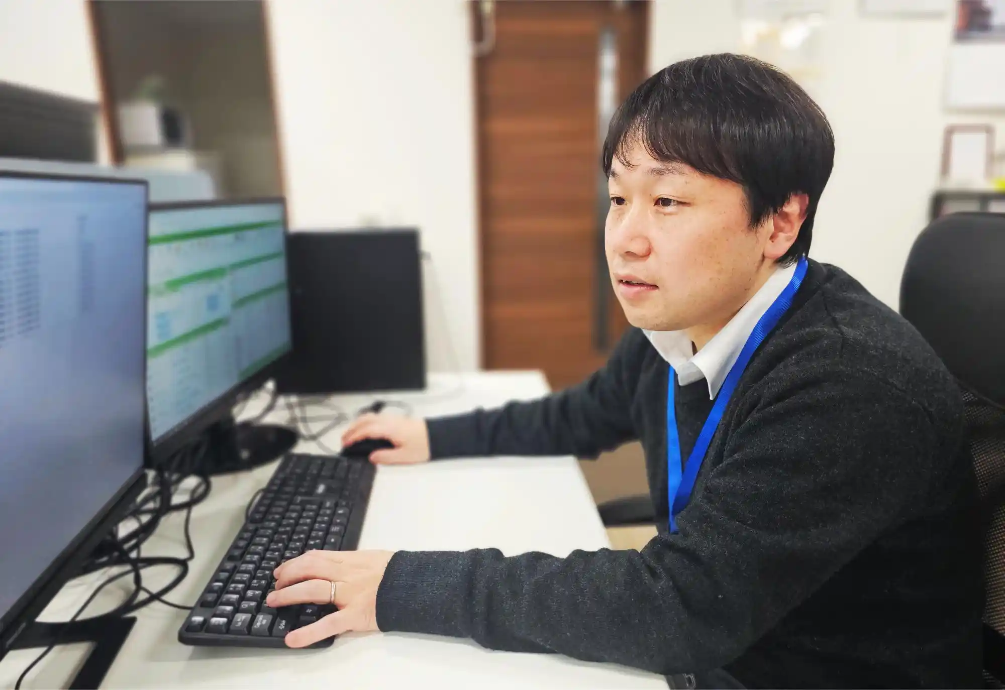 社員の写真